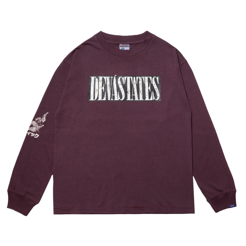 Guerre LS T-Shirt - Burgundy