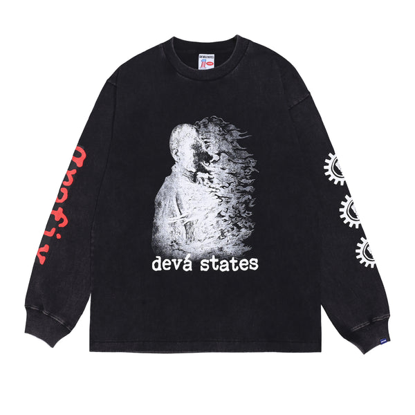 Martyr L/S GFX T-Shirt Black