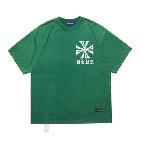 Faded T-Shirt Washed Green
