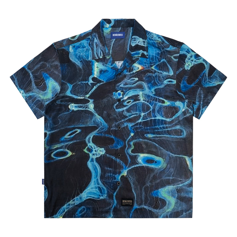 Ripple Souvenir Shirt - Blue