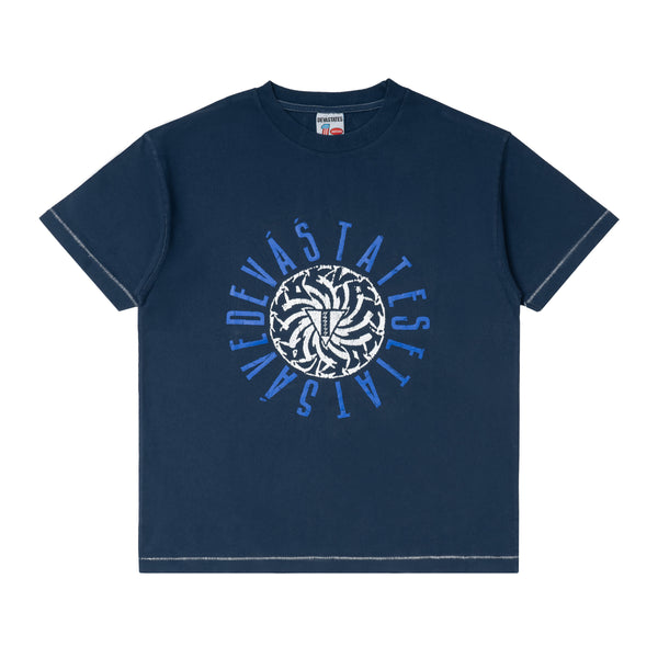 Buzzsaw Deep Blue Dyed - T-Shirt