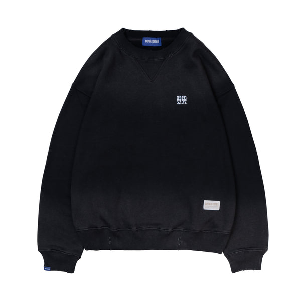 Solar Sunfaded Black - Crewneck