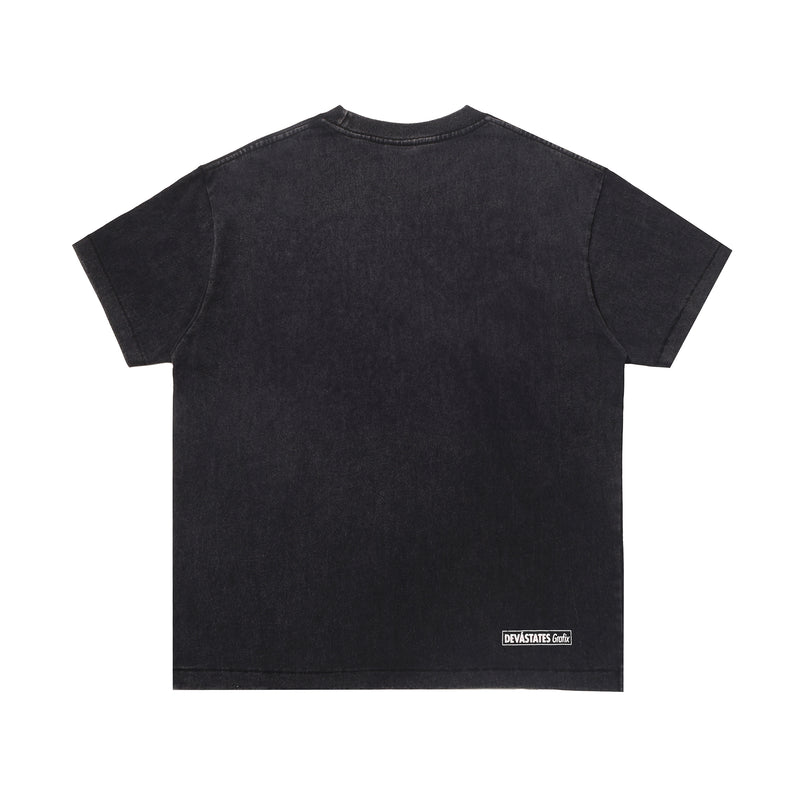 Crucifixion GFX T-Shirt Washed Black