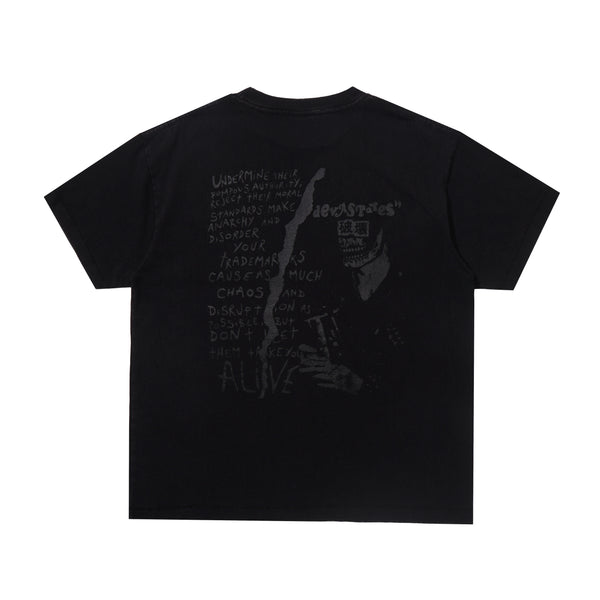 Vicious GFX T-Shirt Washed Black