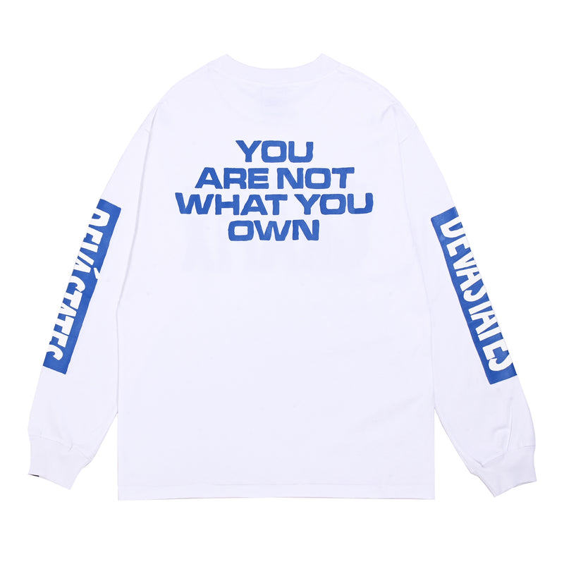 Avarice L/S GFX T-Shirt White