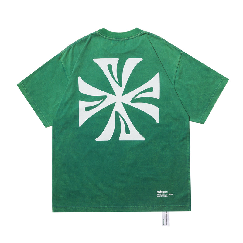 Faded T-Shirt Washed Green