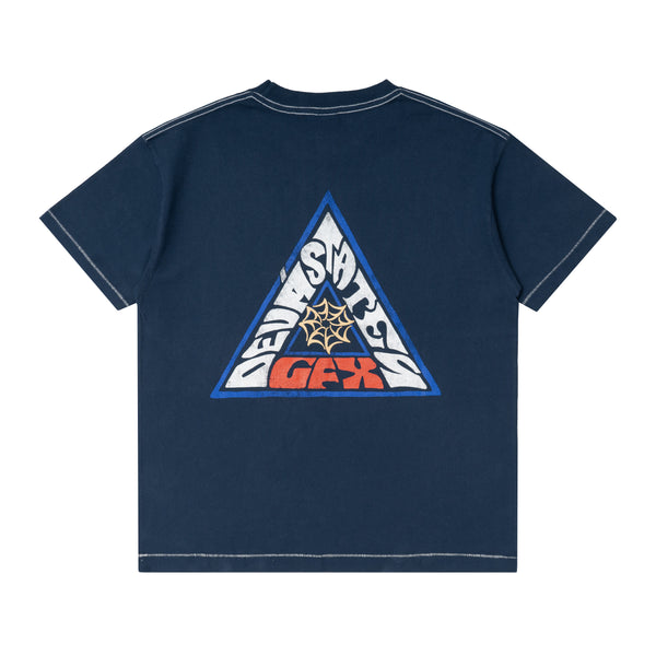 Buzzsaw Deep Blue Dyed - T-Shirt