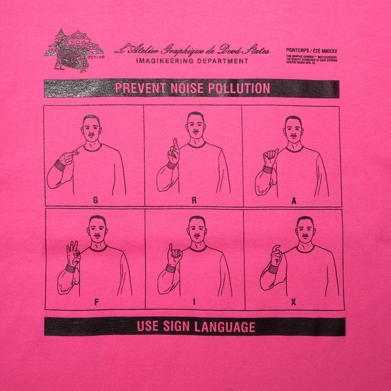 Quit T-Shirt - Pink