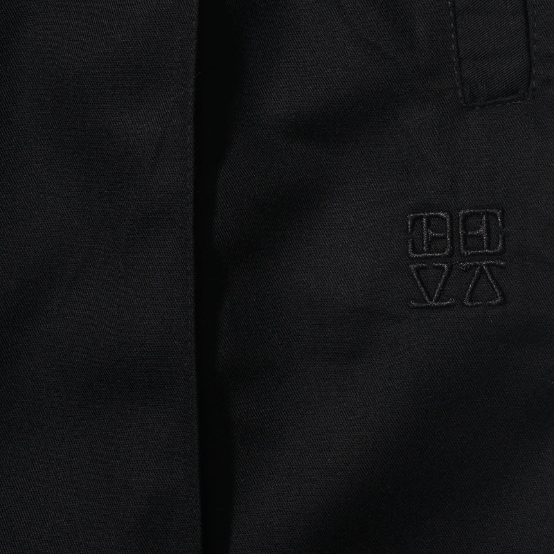 Midtown Pleated Easy Pants Black