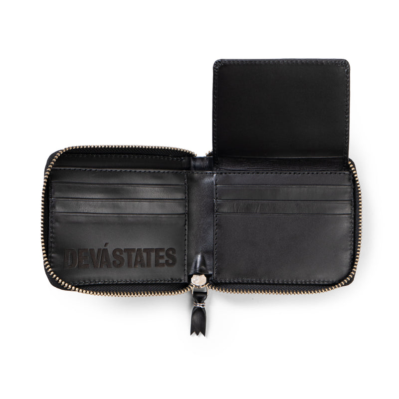 Leather Wallet Black AW