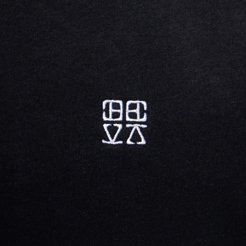 Solar Sunfaded Black - Crewneck