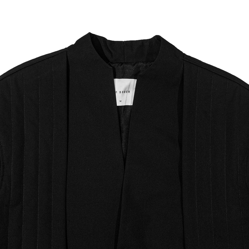 Black Collarless Part 1 Outer With Padles