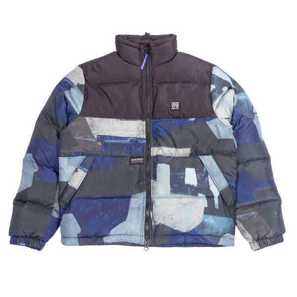 Wildblue Blue/Multi - Nylon Down Jacket