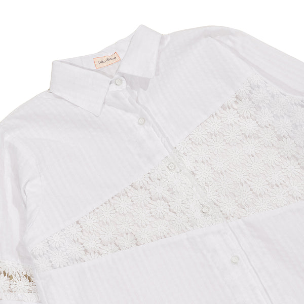 Bianca Shirt Long Sleeve White