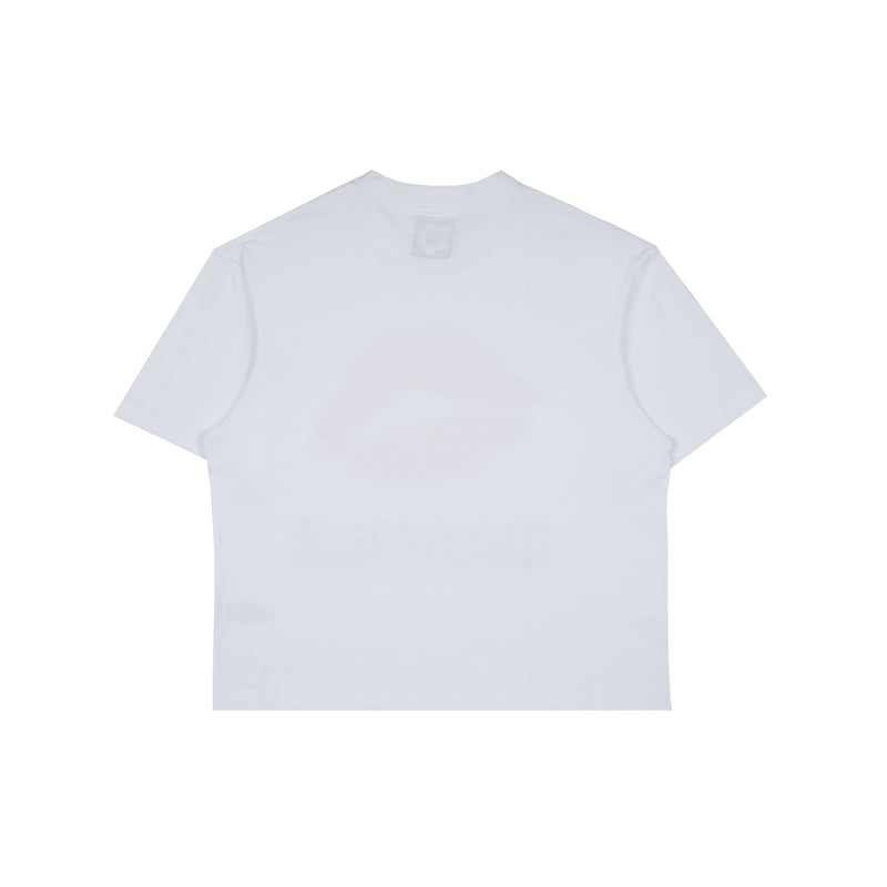 Kissable Tee - White Red