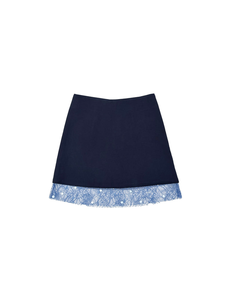 Fisherman Skirt Navy