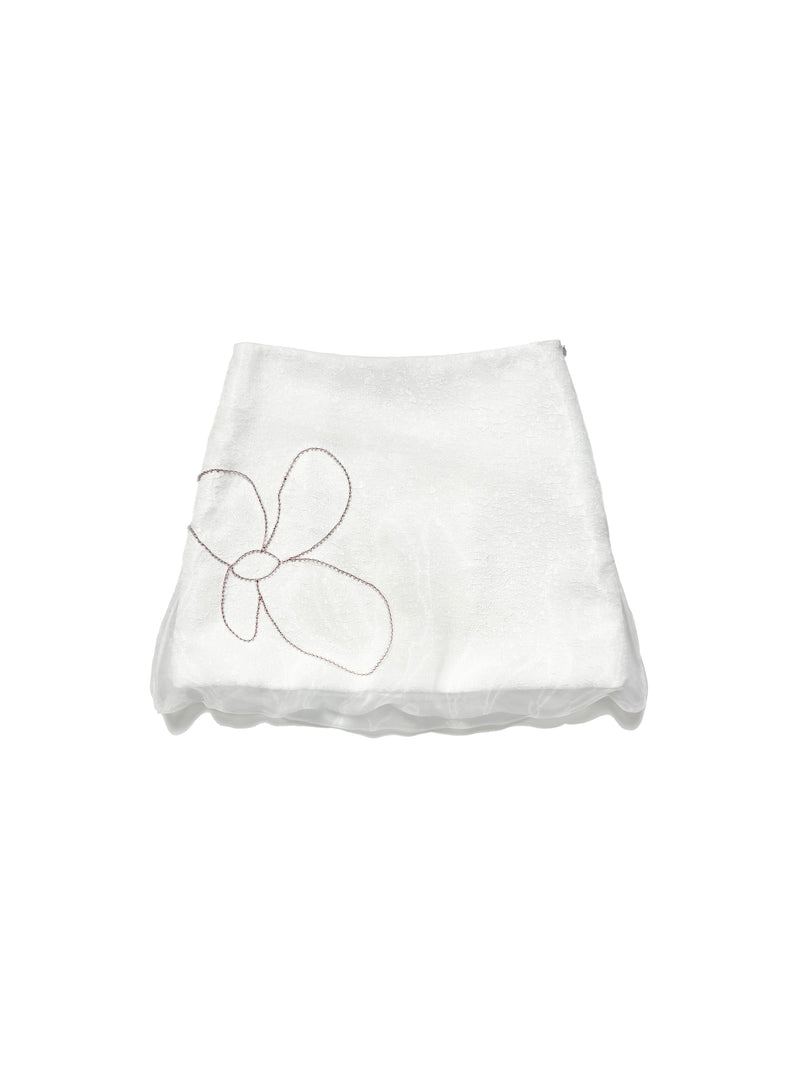 Suki Skirt White