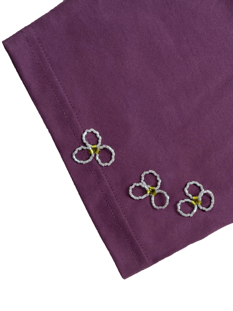 Petals Tshirt Purple