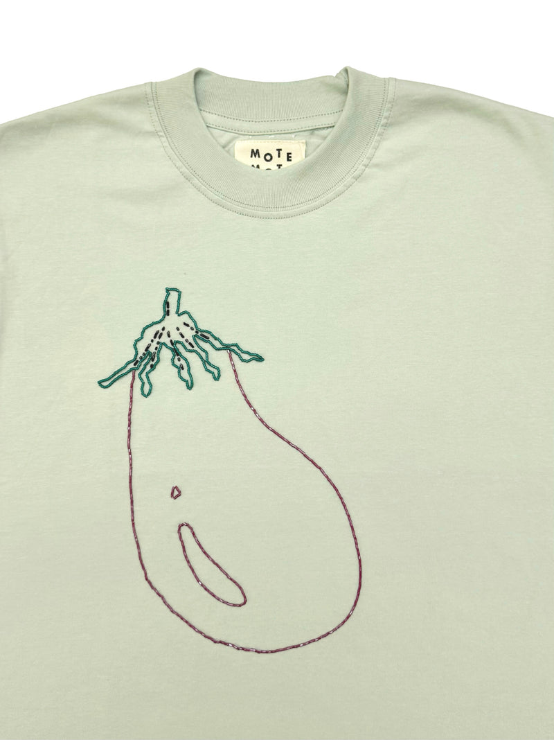 Eggplant Tshirt Green
