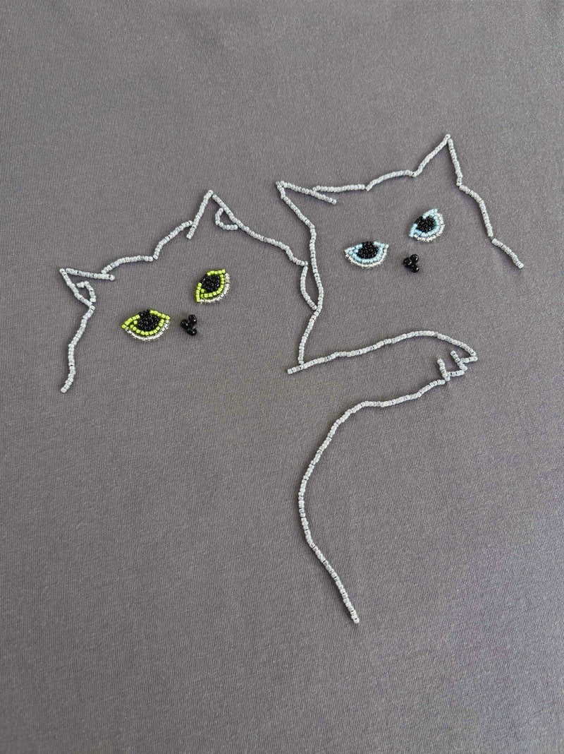 Gatto Tshirt Grey
