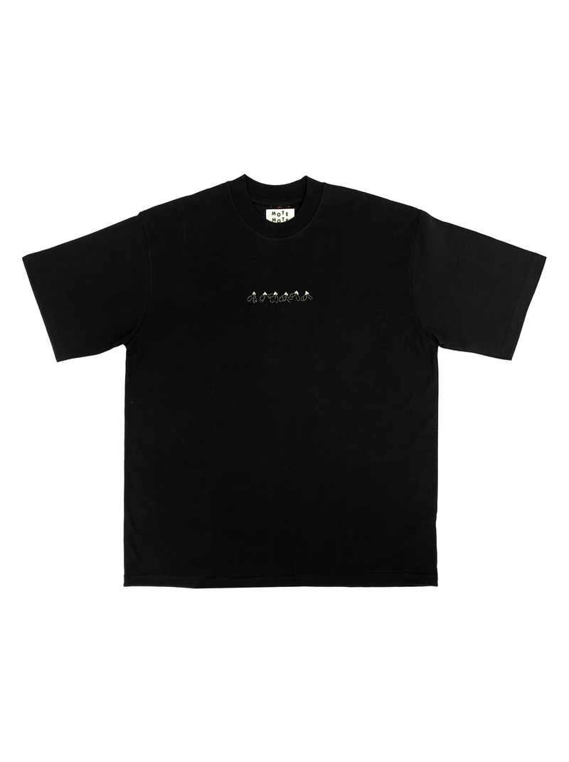 Fleur Tshirt Black