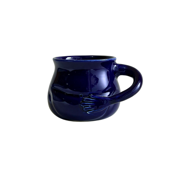 Belly Mug Blue Effect