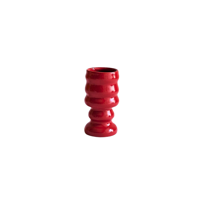 Caterpillar Goblet Red