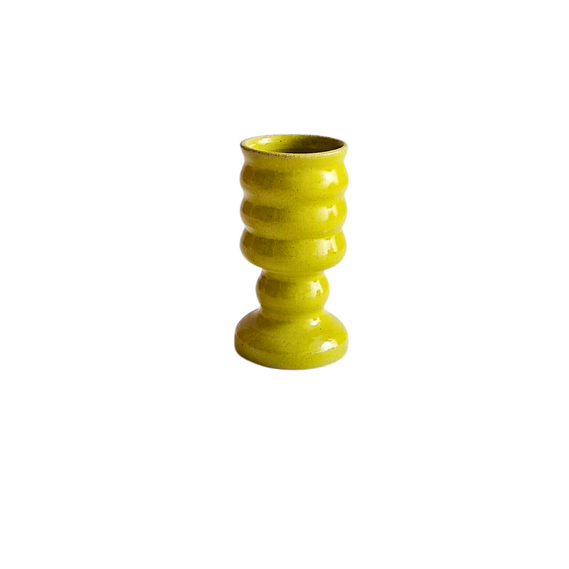 Caterpillar Goblet Yellow