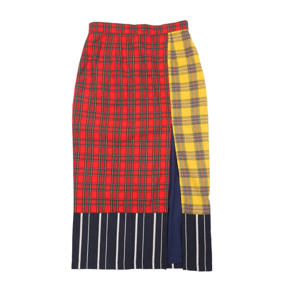 Plaid Maxi Skirt