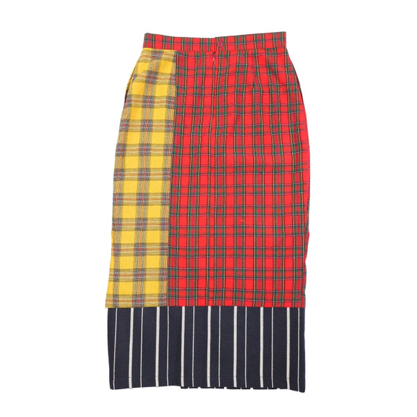 Plaid Maxi Skirt