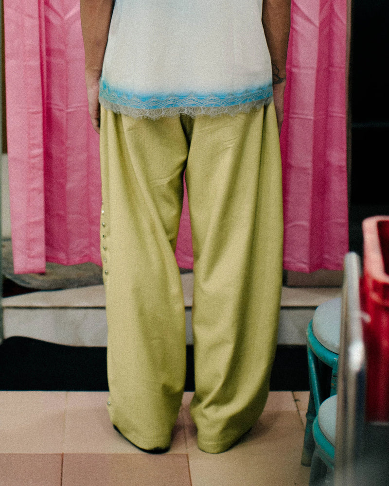 Allen Beaded Pants Green