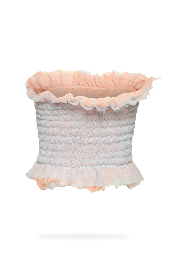Coral - Bralette Blue Peach