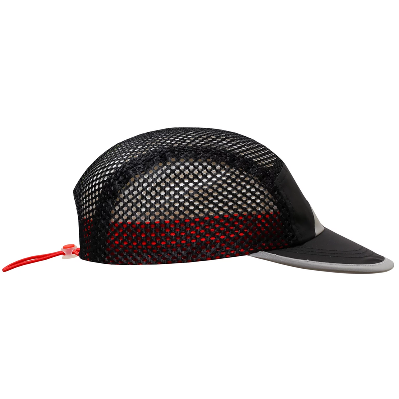 Reactive Reflective Mesh Cap Black