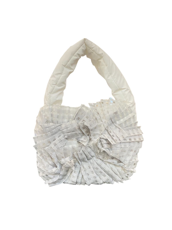 Gammi Pleats Bag Broken White