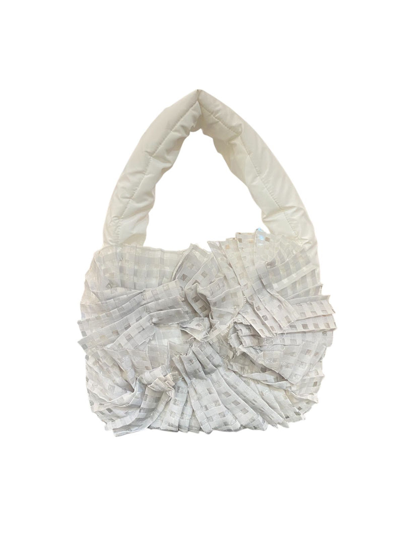 Gammi Pleats Bag Broken White
