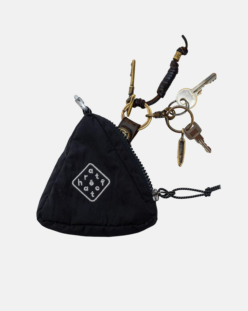 Miro Triangle Pouch - Black
