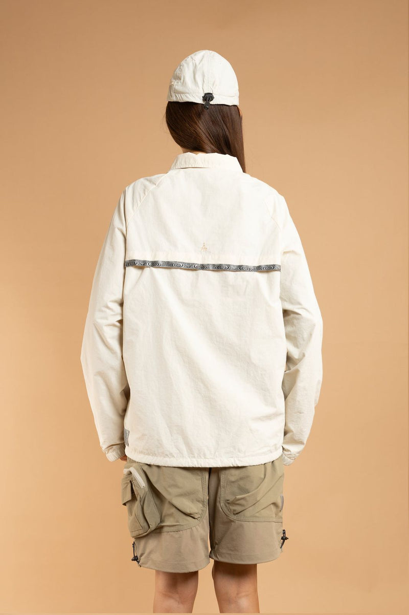 Saubi Coach Jacket - Off White