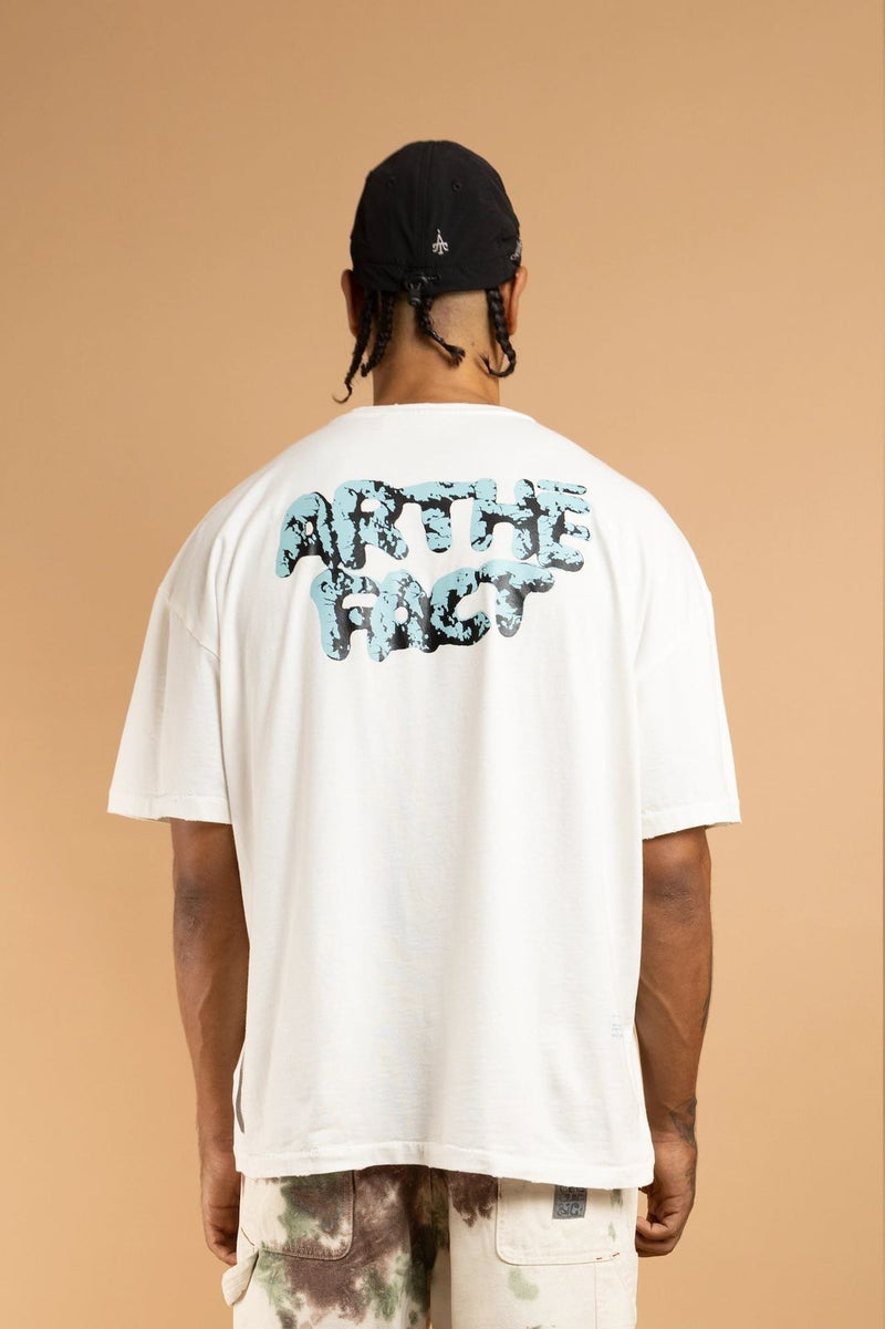 Raung Graphique T- Shirt - Batur - White