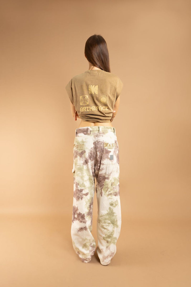 Pakkat Carpenter Pant – Olive Dust Dye