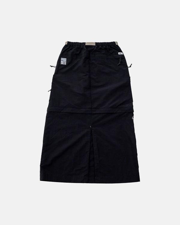 Neira Cargo Skirt - Black [DETACHABLE]