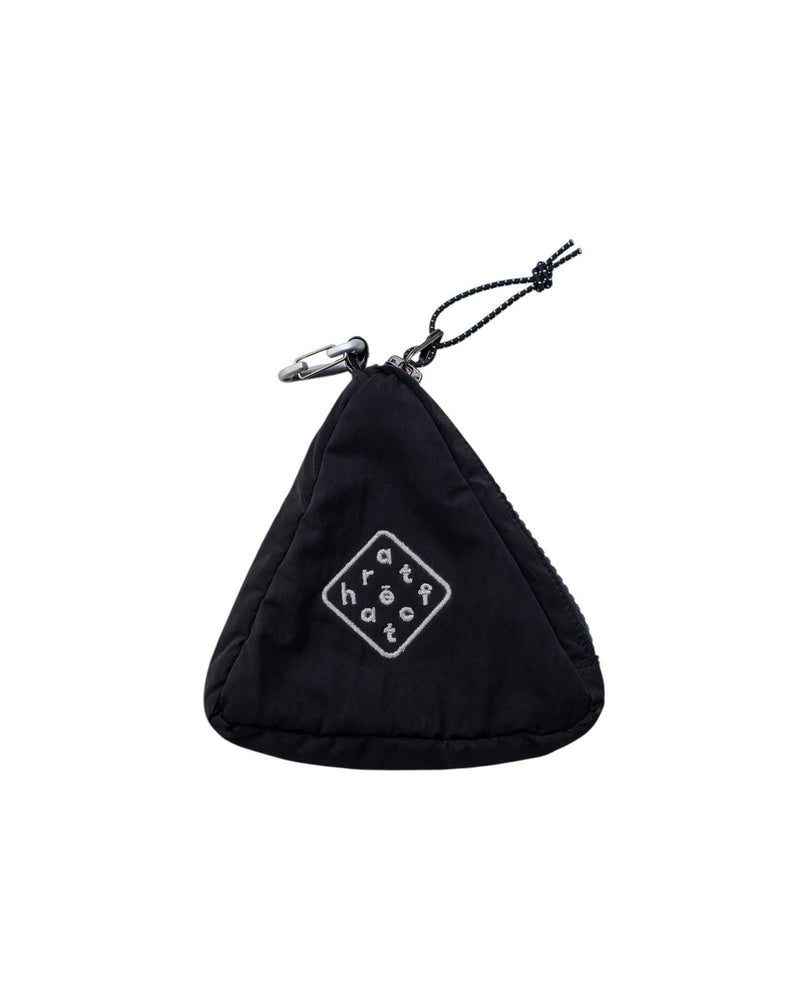 Miro Triangle Pouch - Black