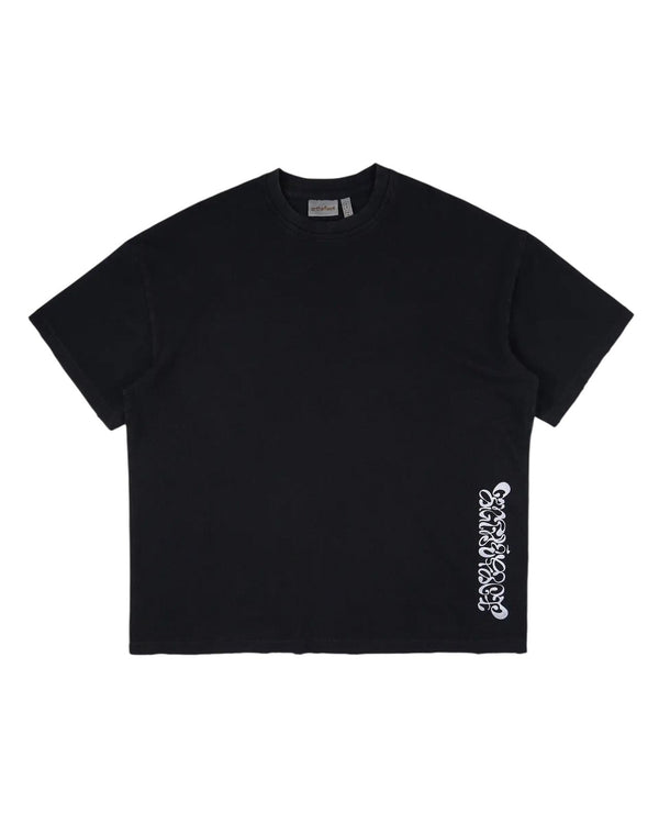 Raung Graphique T-Shirt - Gili - Black [PIGMENT DYED]