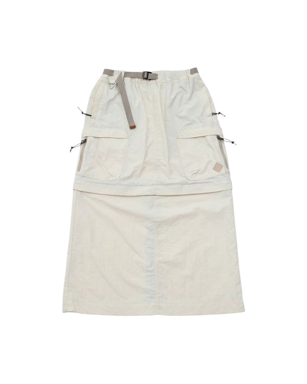 Neira Cargo Skirt - Off White [DETACHABLE]