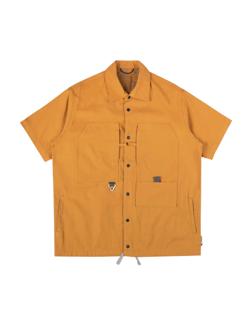 Kaira SS Painter Shirt - Burn Yellow
