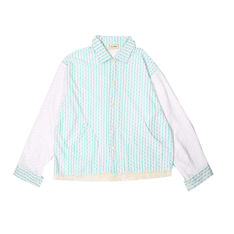 Starry Embroidery Jacket Mint