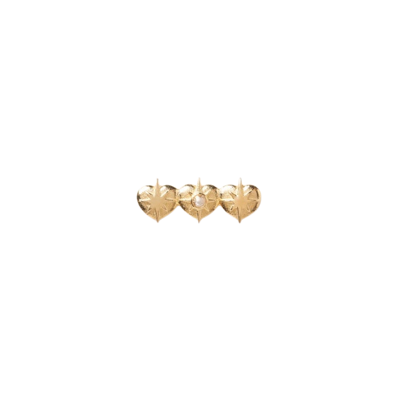Plie Stud Gold