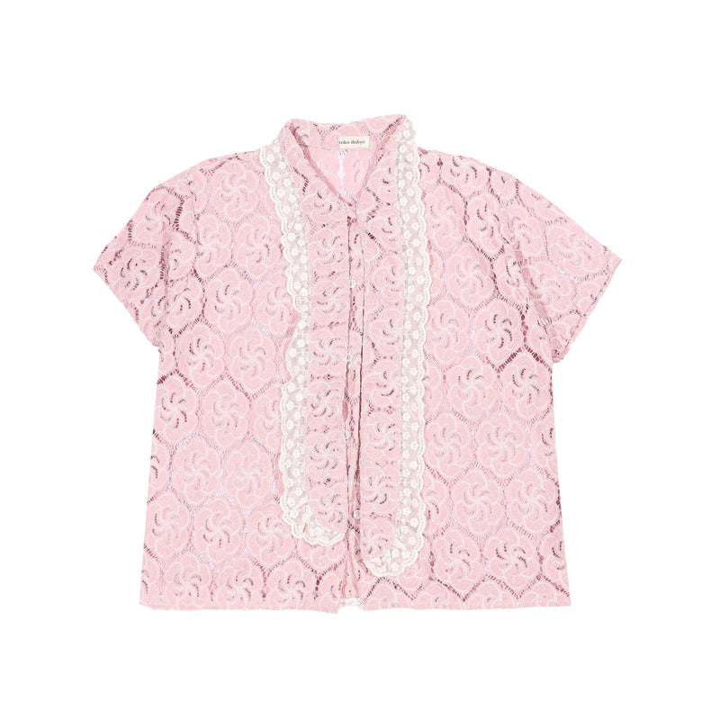 Fantasia Shortsleeve Shirt Pink