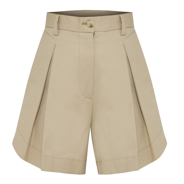 Incanta Volume Shorts Beige