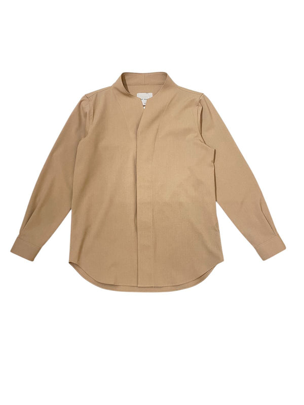 JS126 Khaki Collarless Part 1 LS