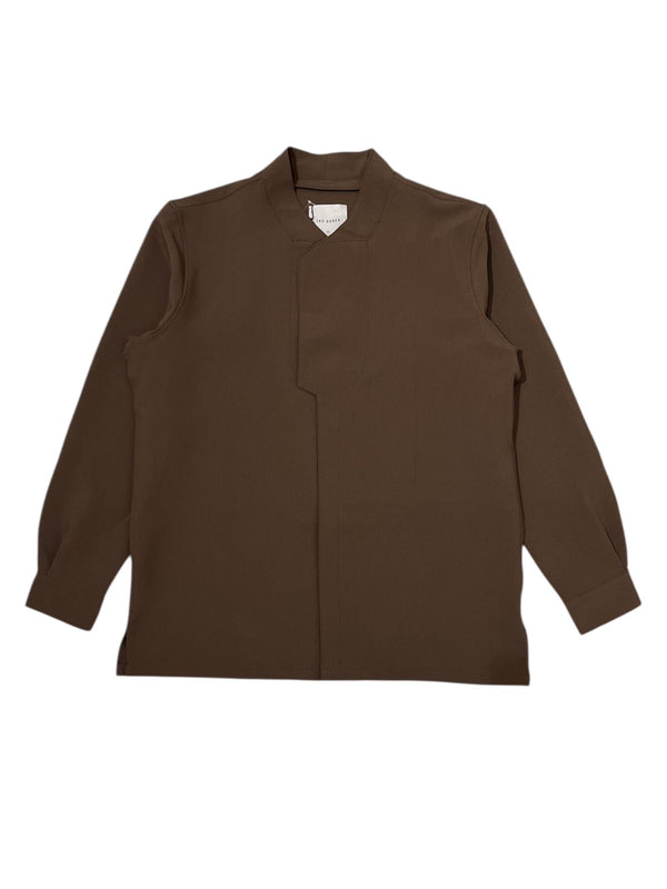 JS150 Dark Etoupe Collarless Part 6 Longsleeves